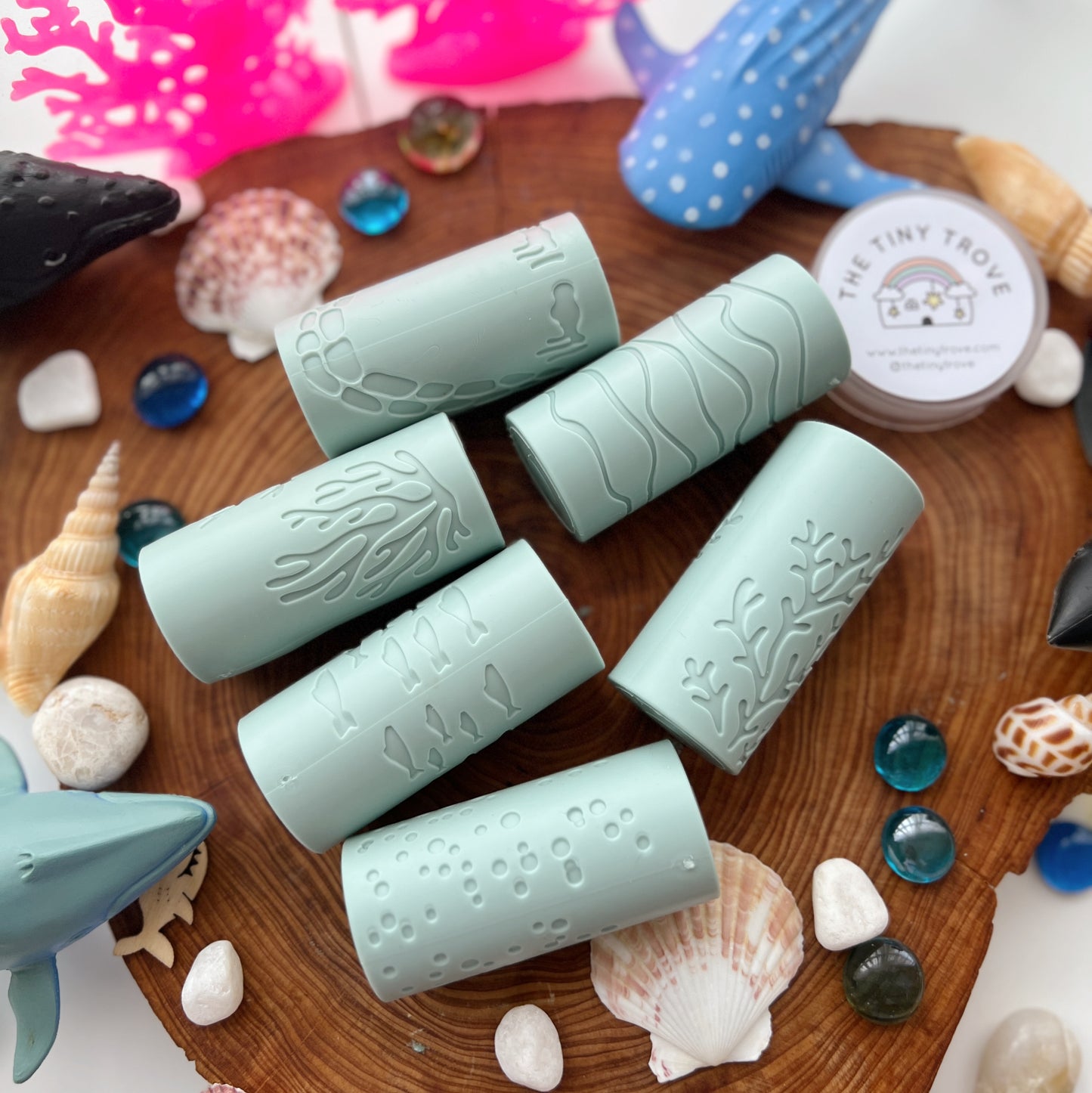 Ocean Creatures Playtime Rollers Set