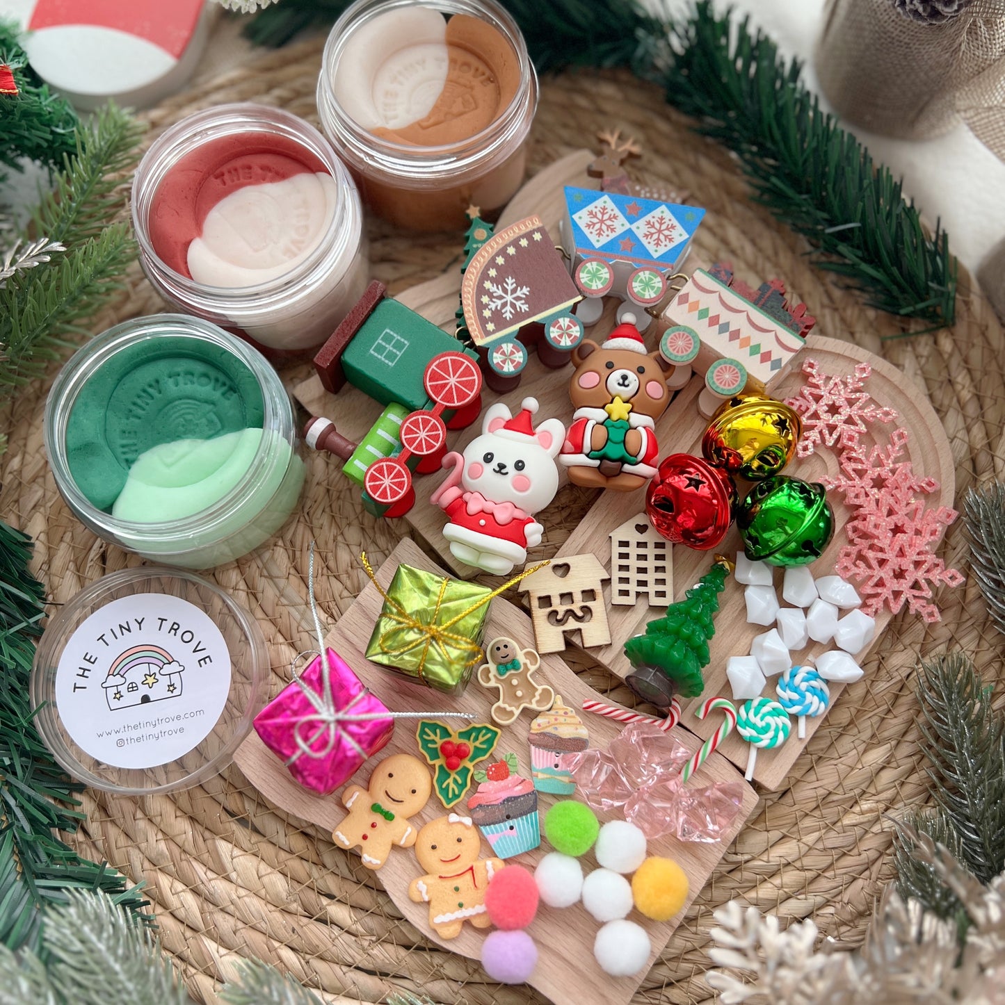 Jolly Jingle Christmas Deluxe Play Dough Kit