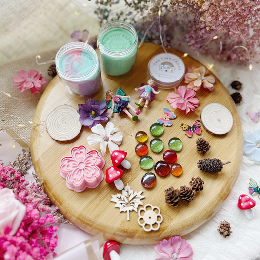 Magic Forest & Fairies Play Dough Travel Kit