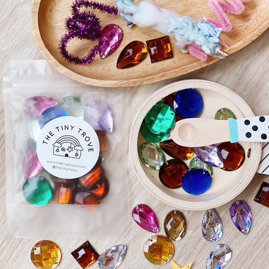Acrylic Gems Sensory Loose Parts Pack