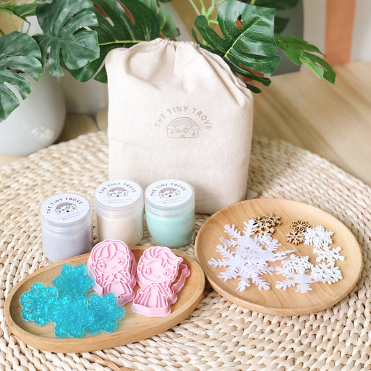 Snow Princesses Play Dough Kit