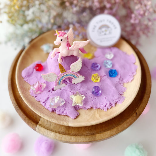 Rainbow Unicorn Magic Play Sand Party Pack