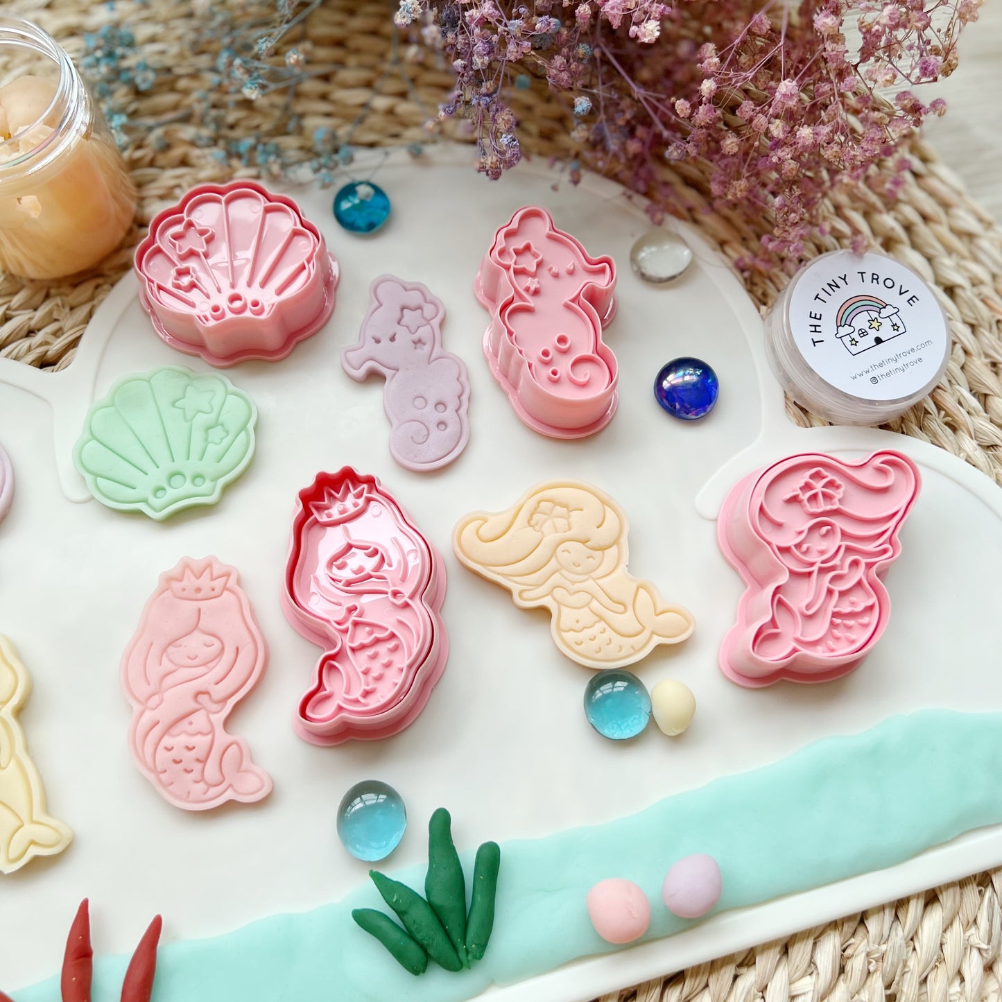 Magical Mermaid Party Cutters Set
