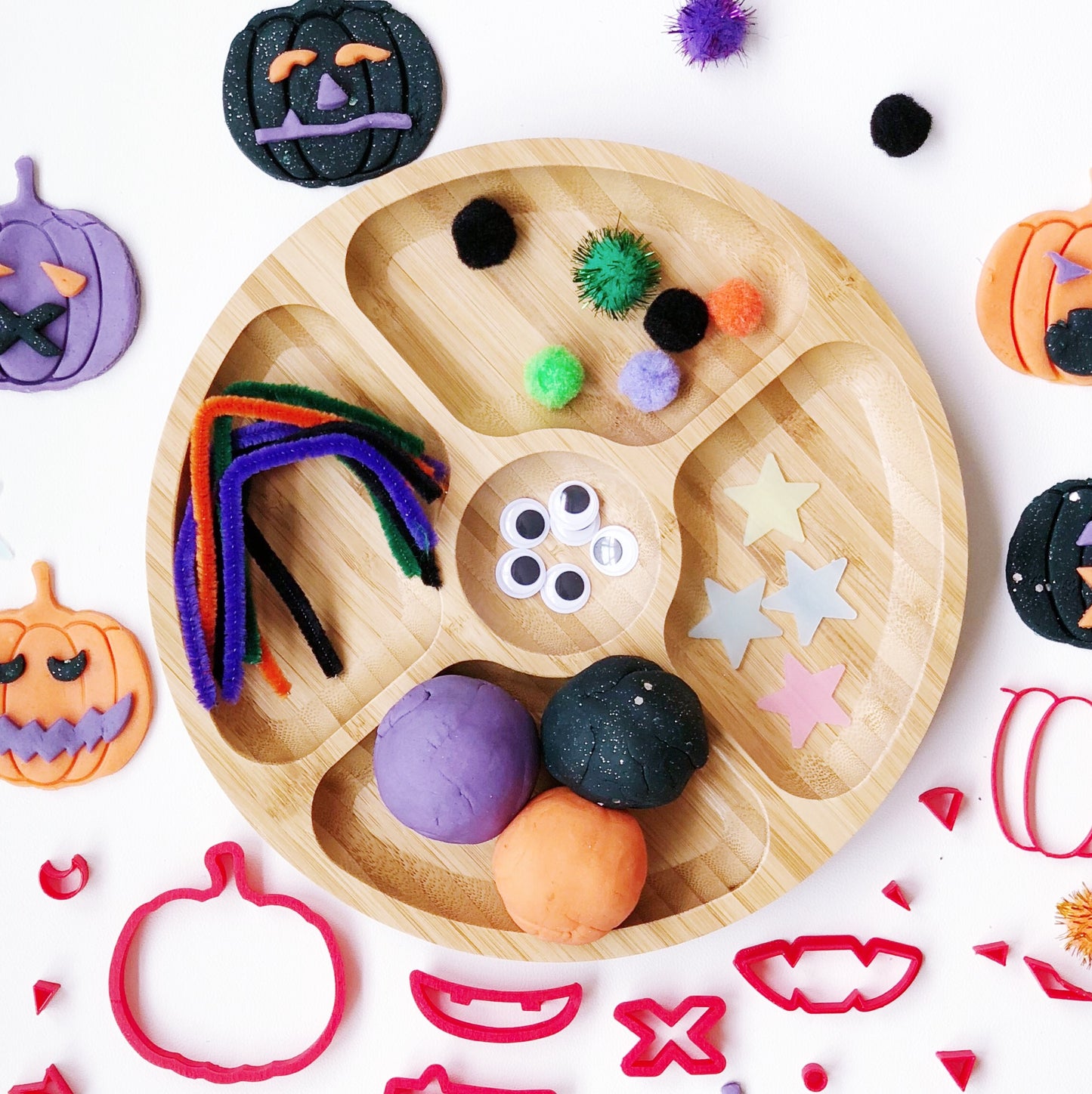 Wooden Sensory Play Sorting Tray