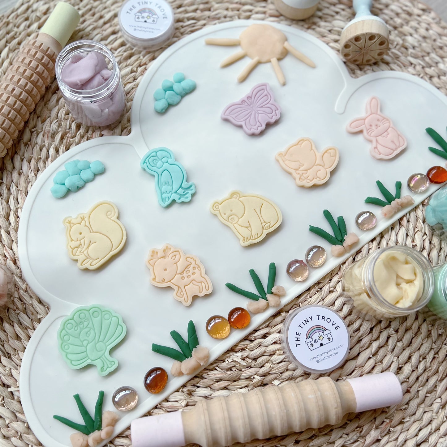 Forest Friends Animal Cutter Party Pack