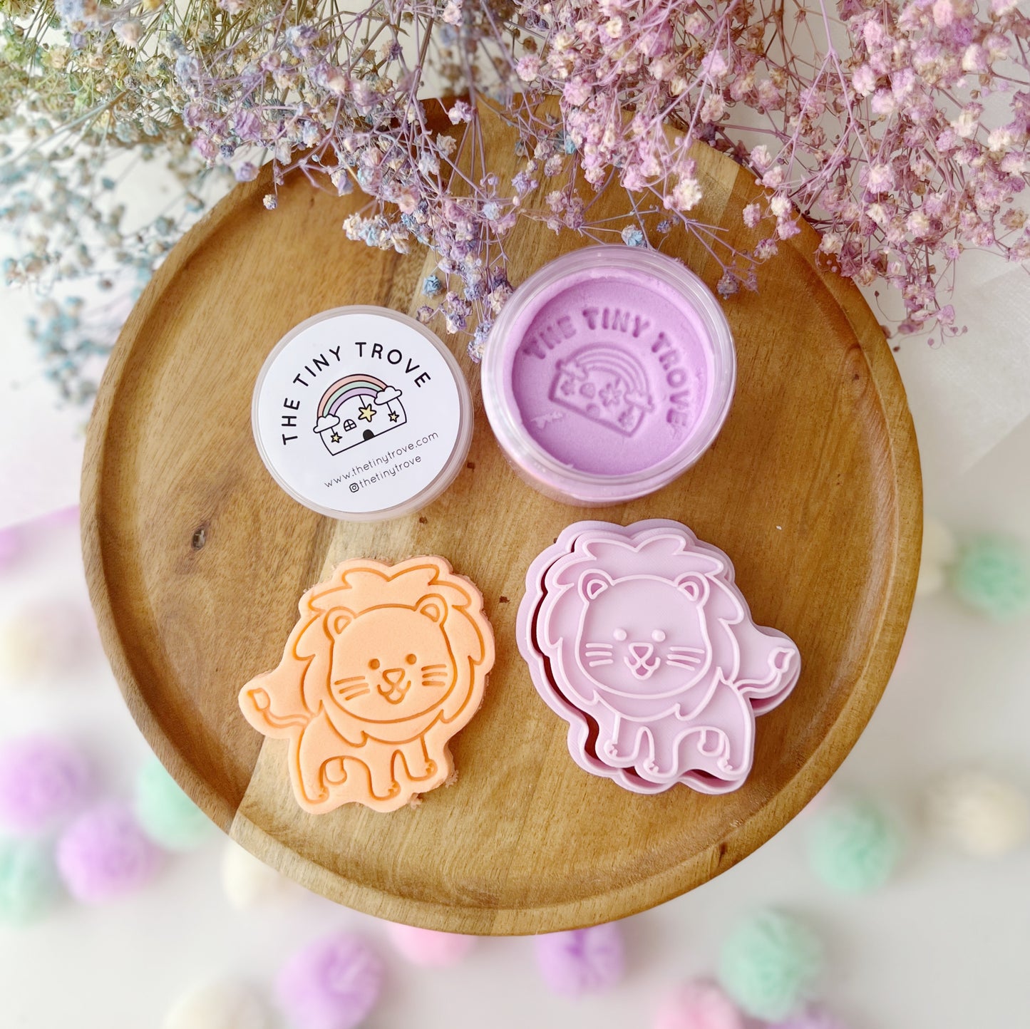 My Little Zoo Animal Cutter Magic Play Sand Party Pack