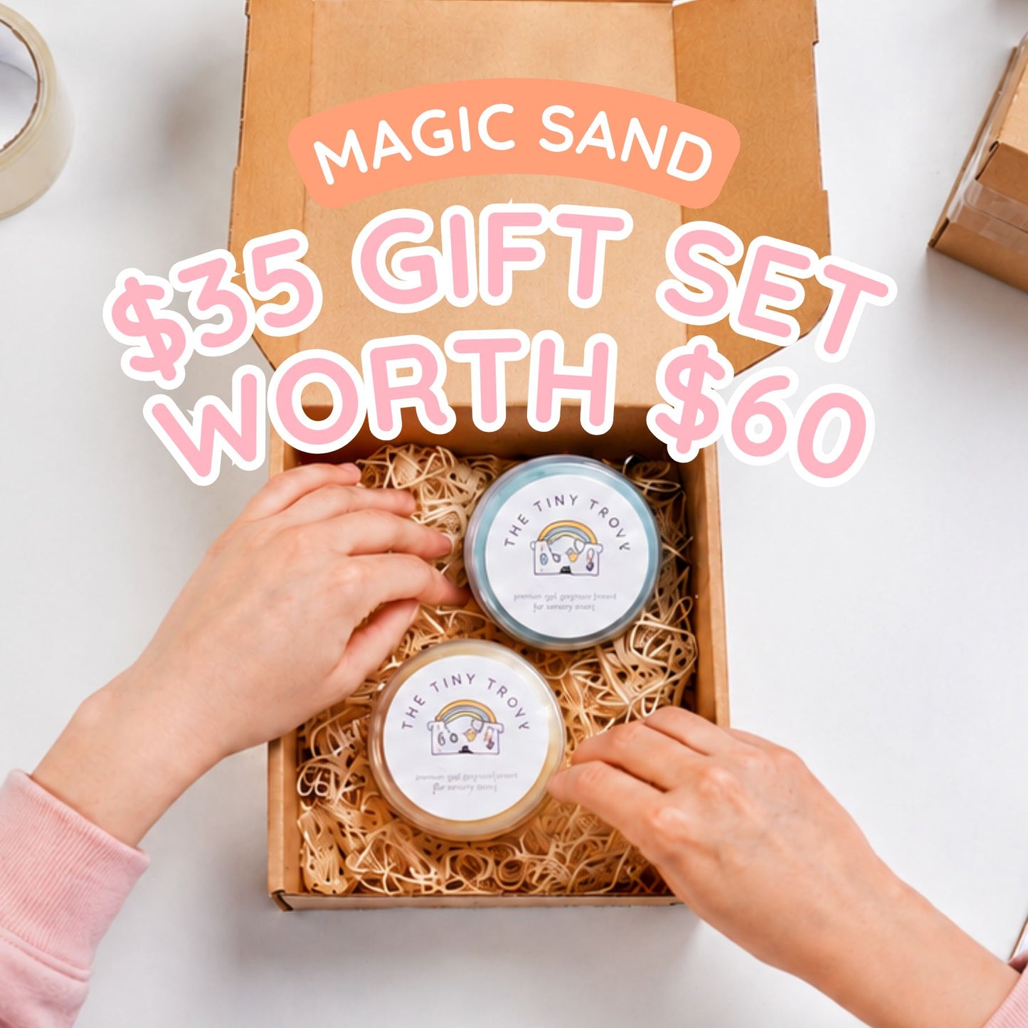 $35 Magic Sand Gift Set — Worth $60