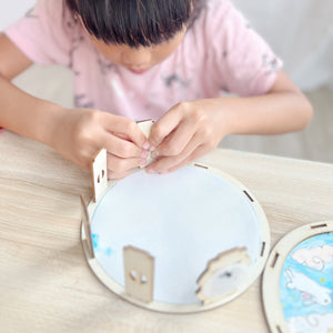 Mid-Autumn Jade Bunnies DIY Lantern Kit