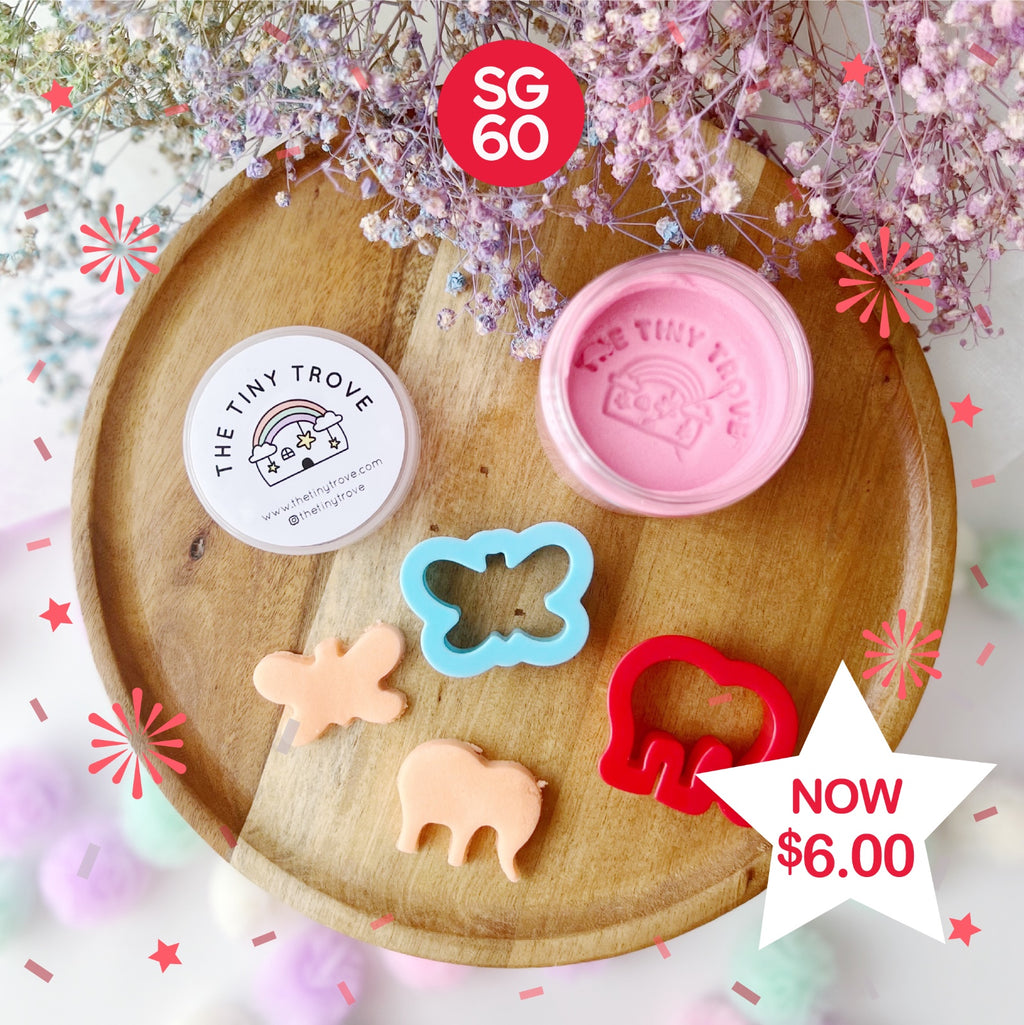 SG60 Shiok! Mini Cutters Magic Play Sand Party Pack