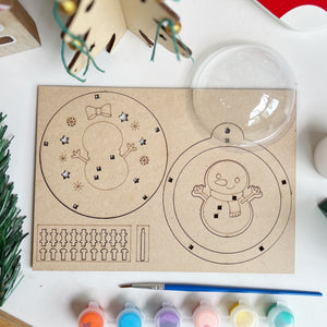 Jolly Bauble Paint-It-Yourself Christmas Kit