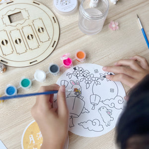 Mid-Autumn Jade Bunnies DIY Lantern Kit