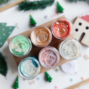 Jingle Joy Christmas Glitter Play Dough Set (Limited Time Only!)