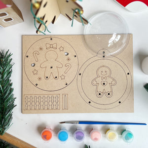 Jolly Bauble Paint-It-Yourself Christmas Kit