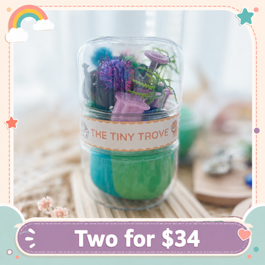 Safari Animal Play on the Go Jar (Play Dough)