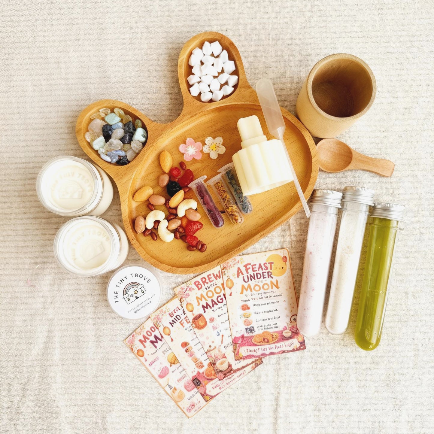 Moonlit Magic Tea Party - A Mid-Autumn Sensory Play Kit