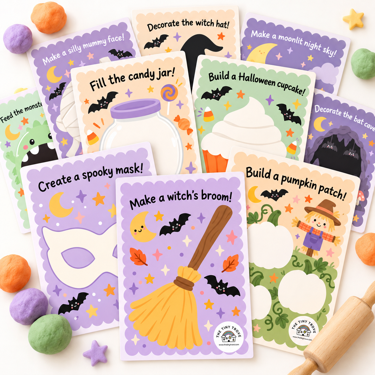 Halloween Magic & Spooky Sensory Play 🎃👻(Free Printables)