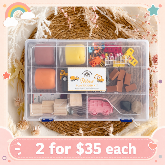 Construction Deluxe Play Dough Kit