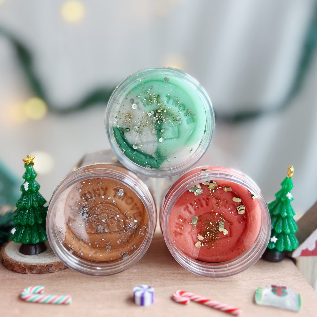 Jingle Joy Christmas Glitter Play Dough Set (Limited Time Only!)