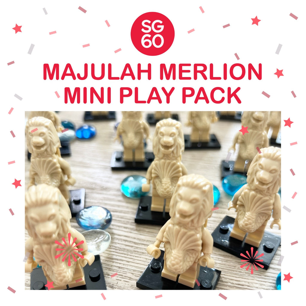 Majulah Merlion Mini Play Pack