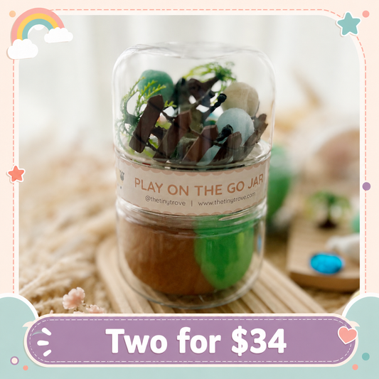 Barnyard Farm Play on the Go Jar (Play Dough)