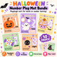 Halloween Number Play Dough Mats 🎃 (Free Printables)