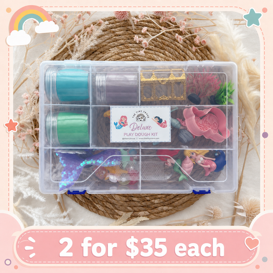 Mermaid Treasure Deluxe Play Dough Kit