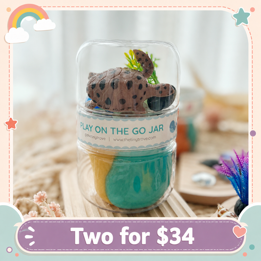 Under the Sea Play on the Go Jar (Play Dough)