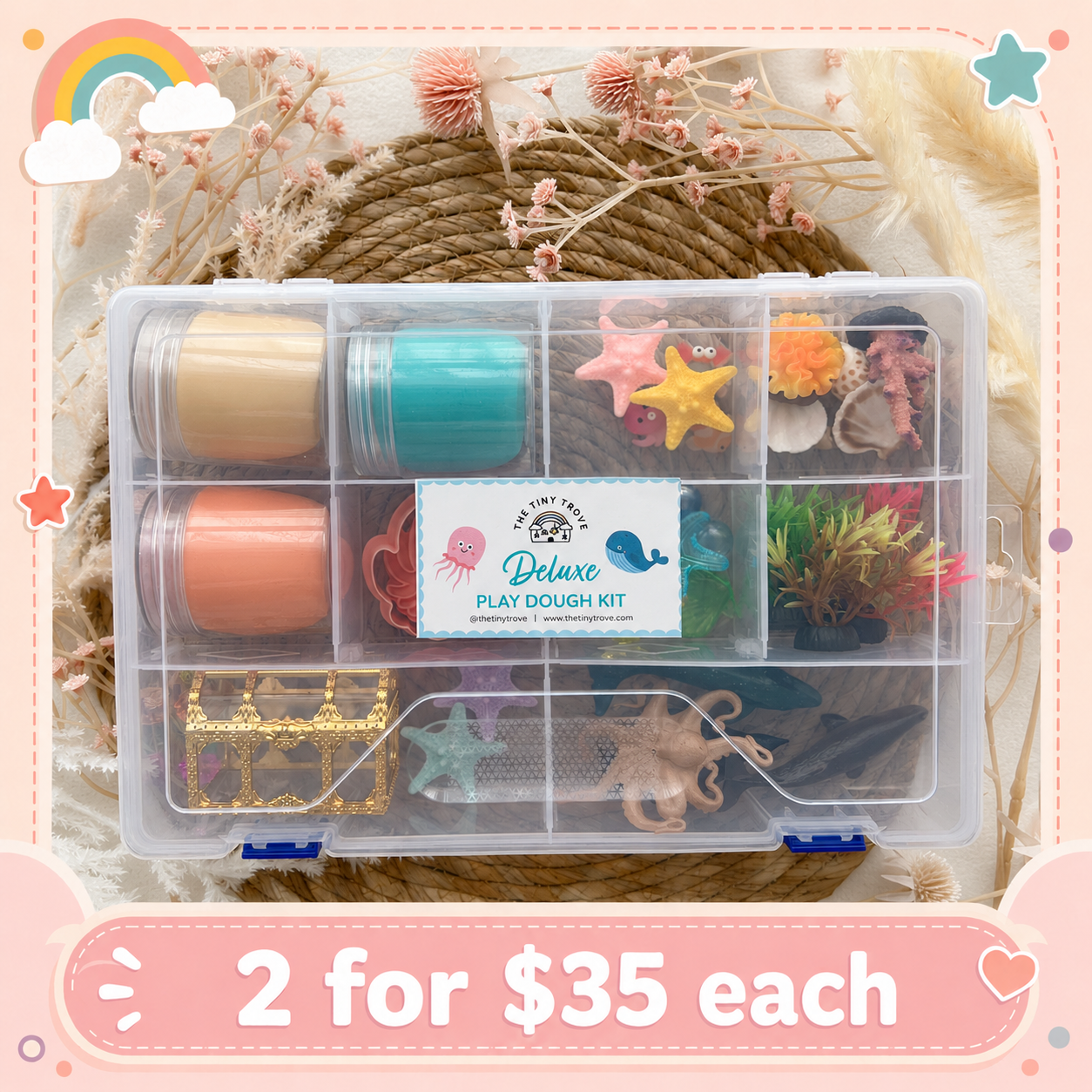 Under the Sea Deluxe Play Dough Kit