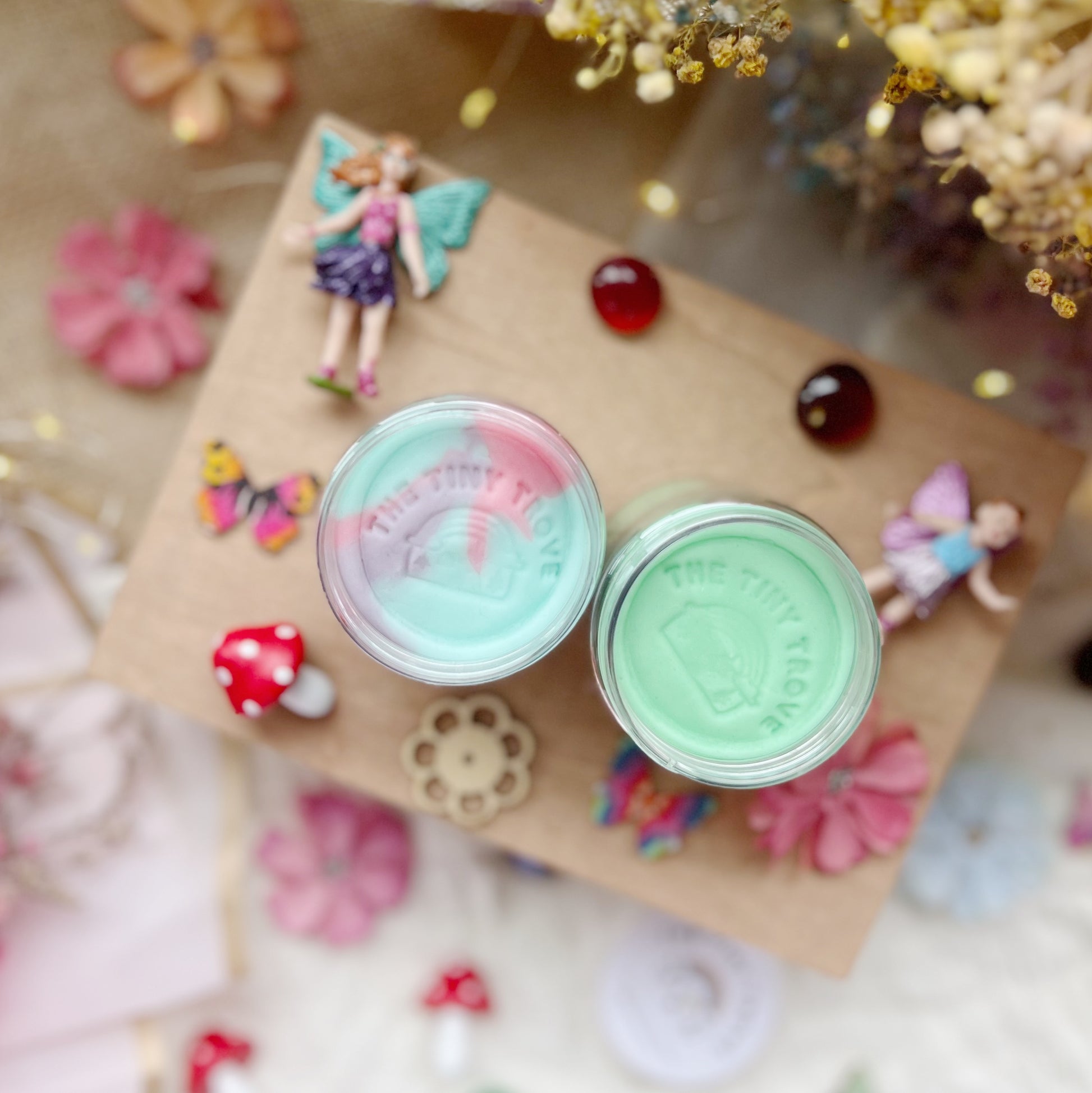 Magic Forest & Fairies Play Dough Travel Kit