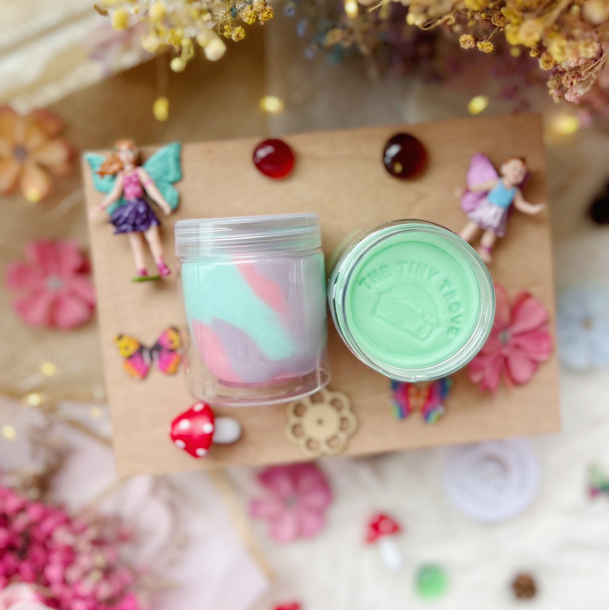 Magic Forest & Fairies Play Dough Travel Kit