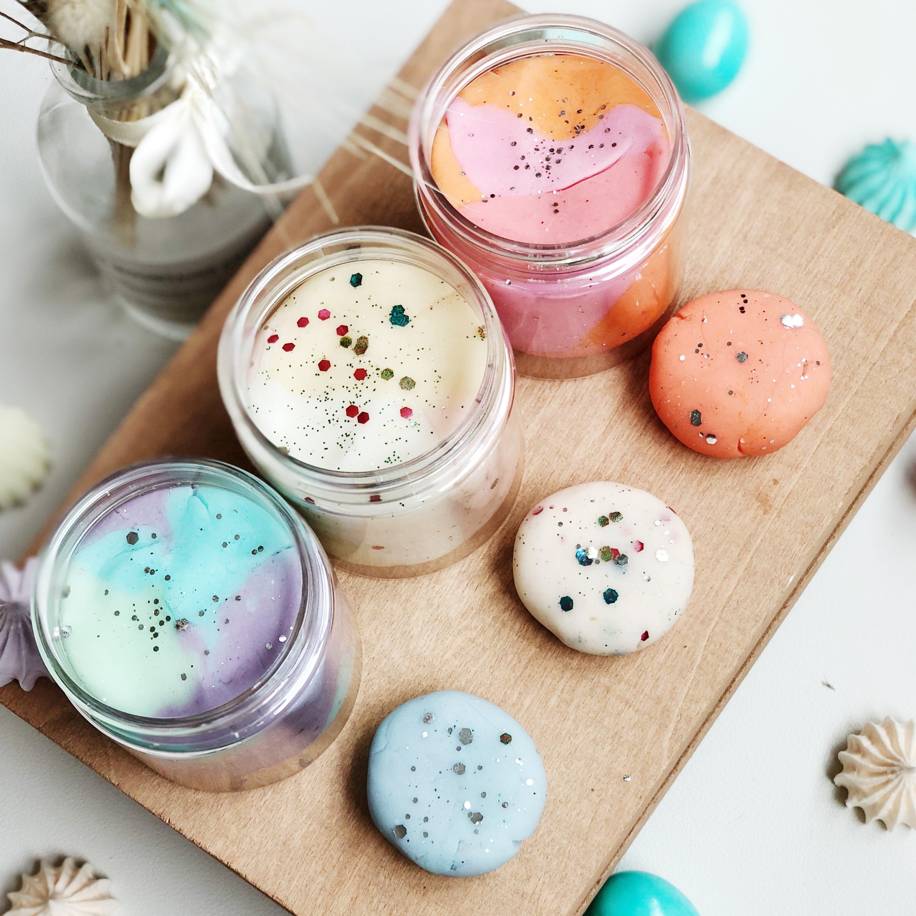 Limited Edition - Birthday Surprise Glitter Play Dough Set