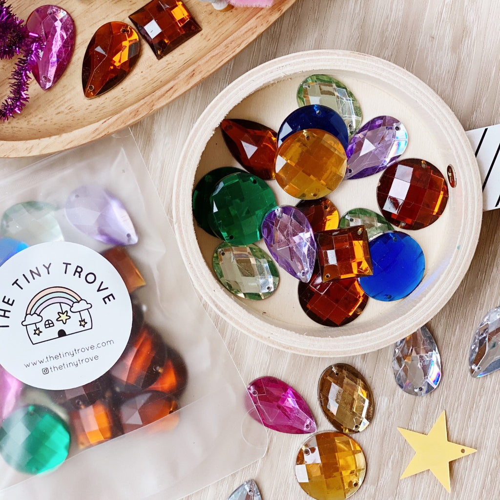 Acrylic Gems Sensory Loose Parts Pack