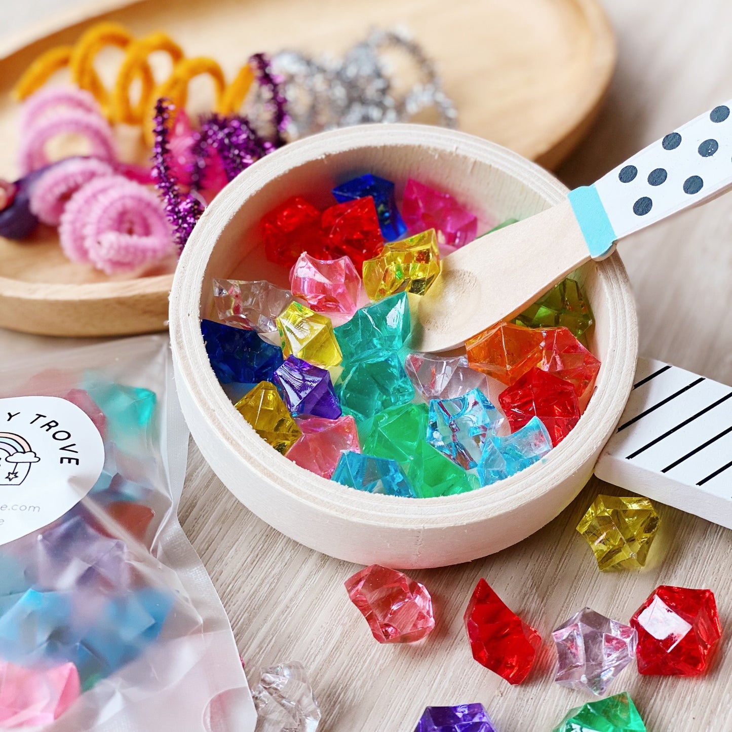 Acrylic Stones Sensory Loose Parts Pack