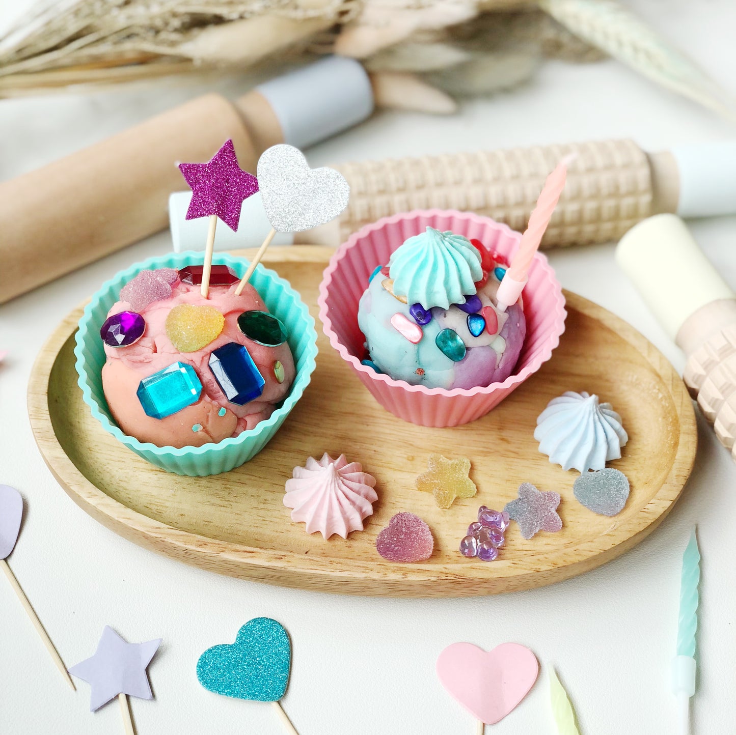 Birthday Cupcakes Play Dough Creation Kit
