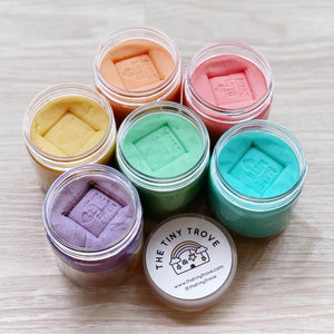 The Tiny Trove Rainbow Colour Pop Play Dough Set