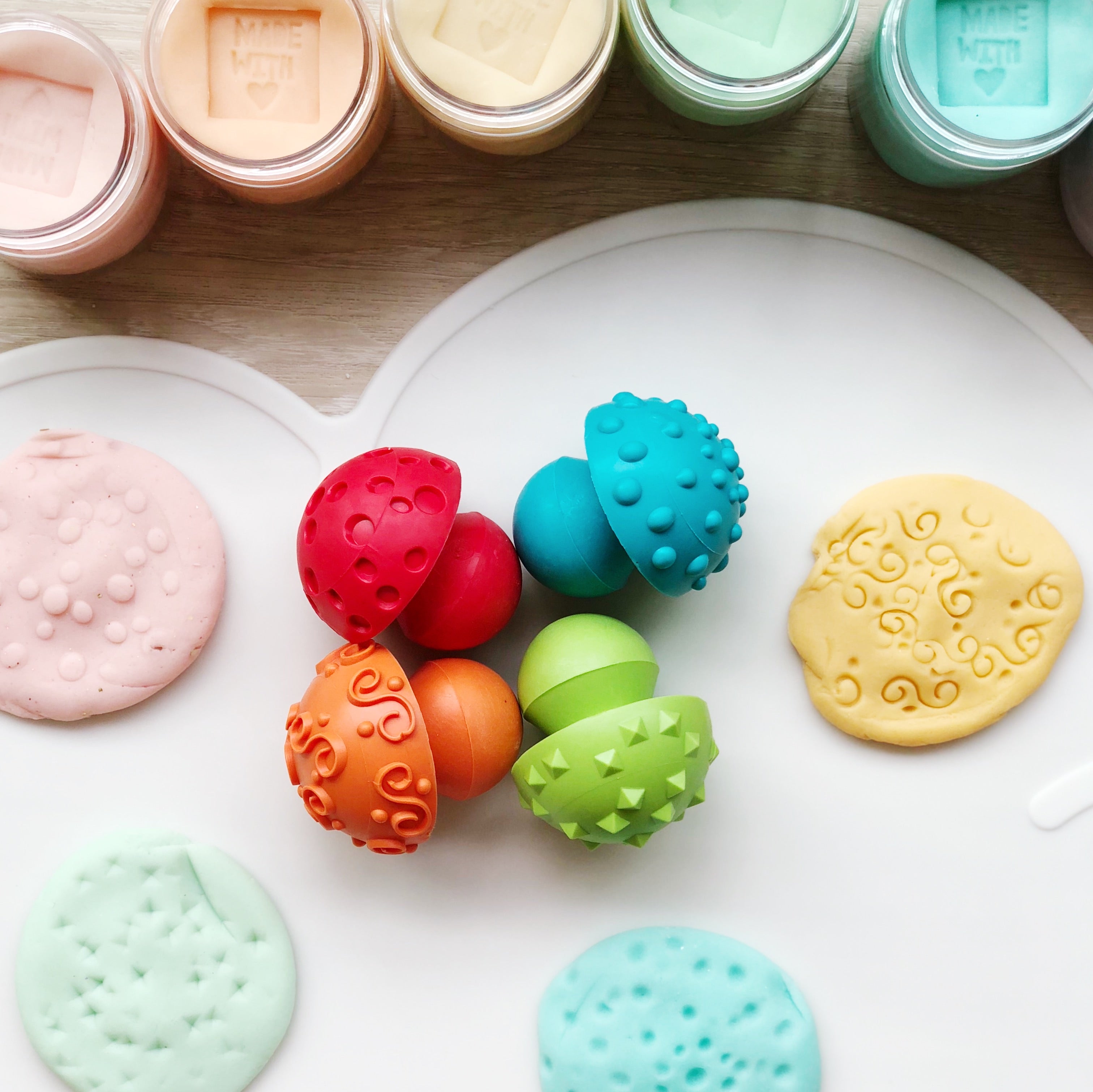 Textured Mushroom Stampers
