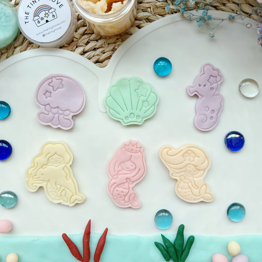 Magical Mermaid Party Cutters Set
