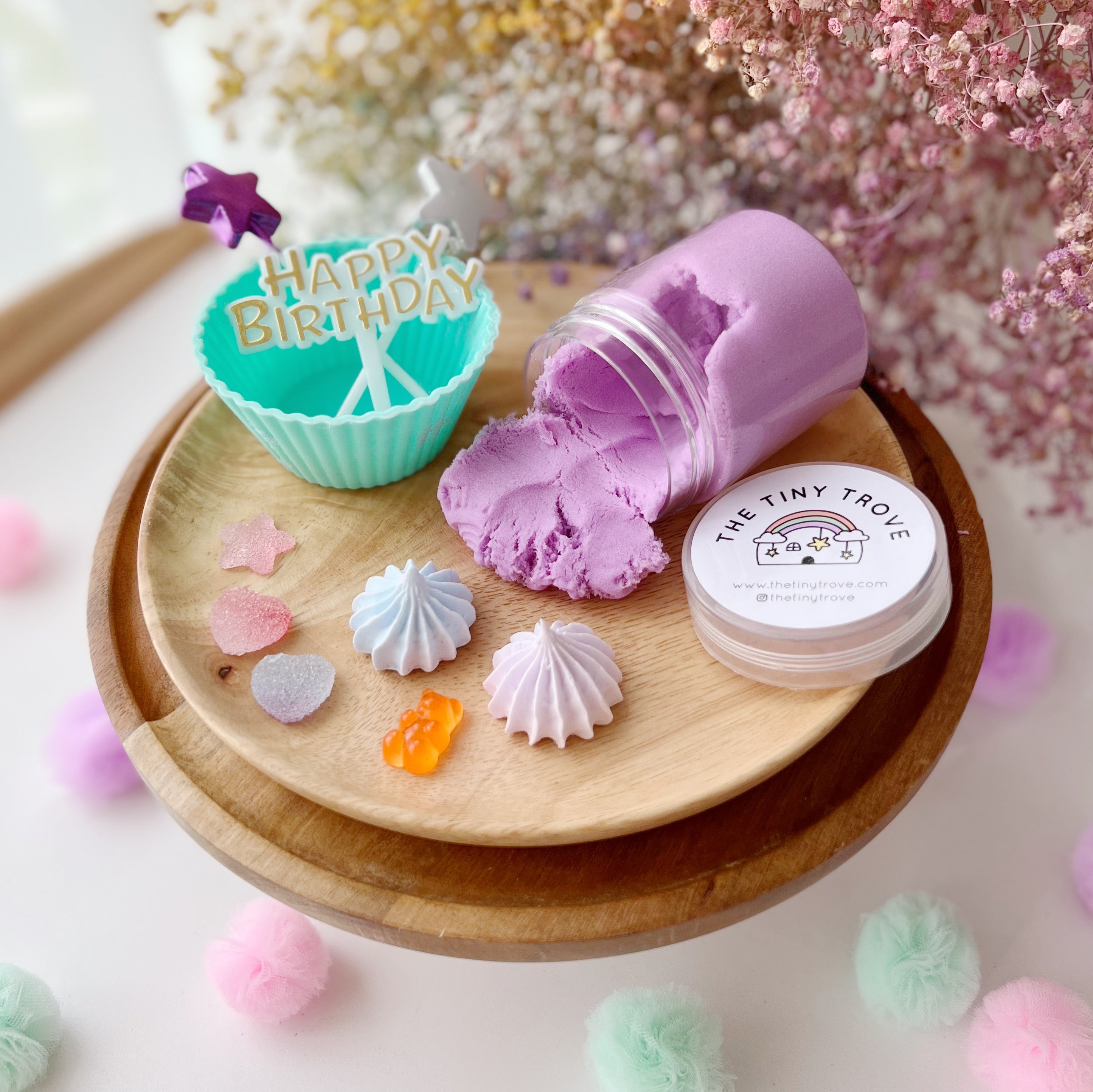 Birthday Cupcake Magic Play Sand Party Pack