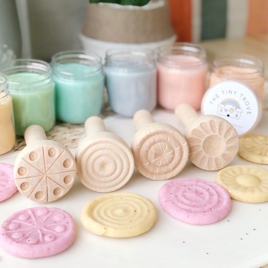 Wooden Montessori Stampers