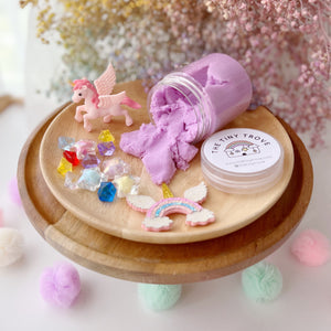 Rainbow Unicorn Magic Play Sand Party Pack