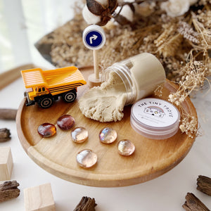 Construction Theme Magic Play Sand Party Pack