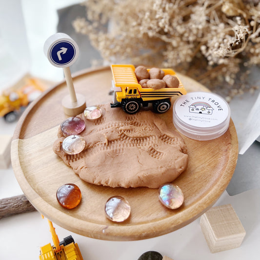 Construction Theme Play Dough Party Pack