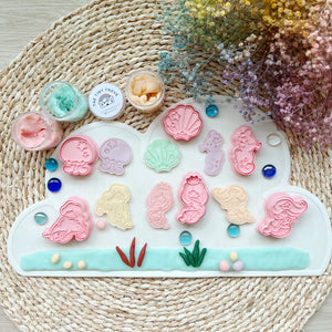 Magical Mermaid Party Cutters Set