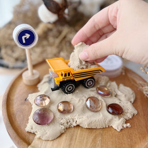 Construction Theme Magic Play Sand Party Pack