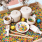 Wooden Sensory Bin Montessori Play Tools