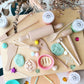 Little Baker Wooden Montessori Baking Tools Set