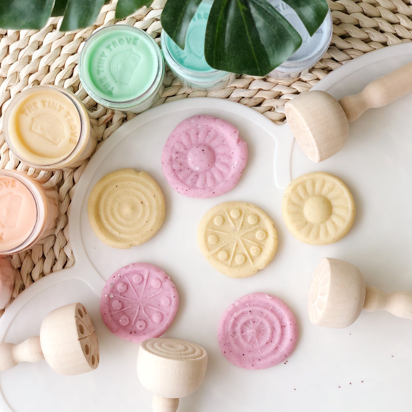 Wooden Montessori Stampers