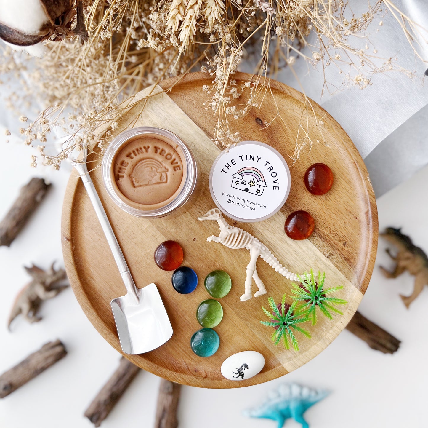 Dinosaur Excavation Play Dough Party Pack
