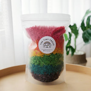 Rainbow Sensory Alphabet Pasta