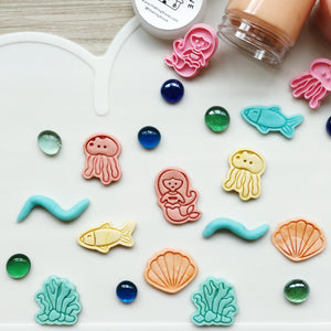 Mermaid and Friends Cutter Set